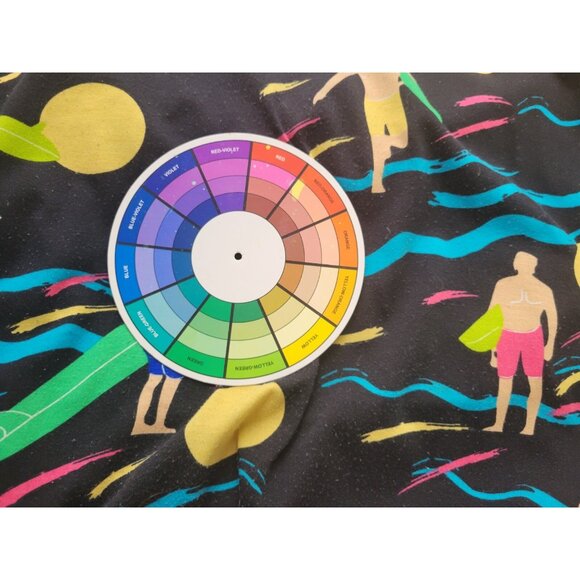 Lularoe Womens Top Extra Large Tank Tunic Black Poly Blend Surfer Surfing D3XE - Picture 7 of 9